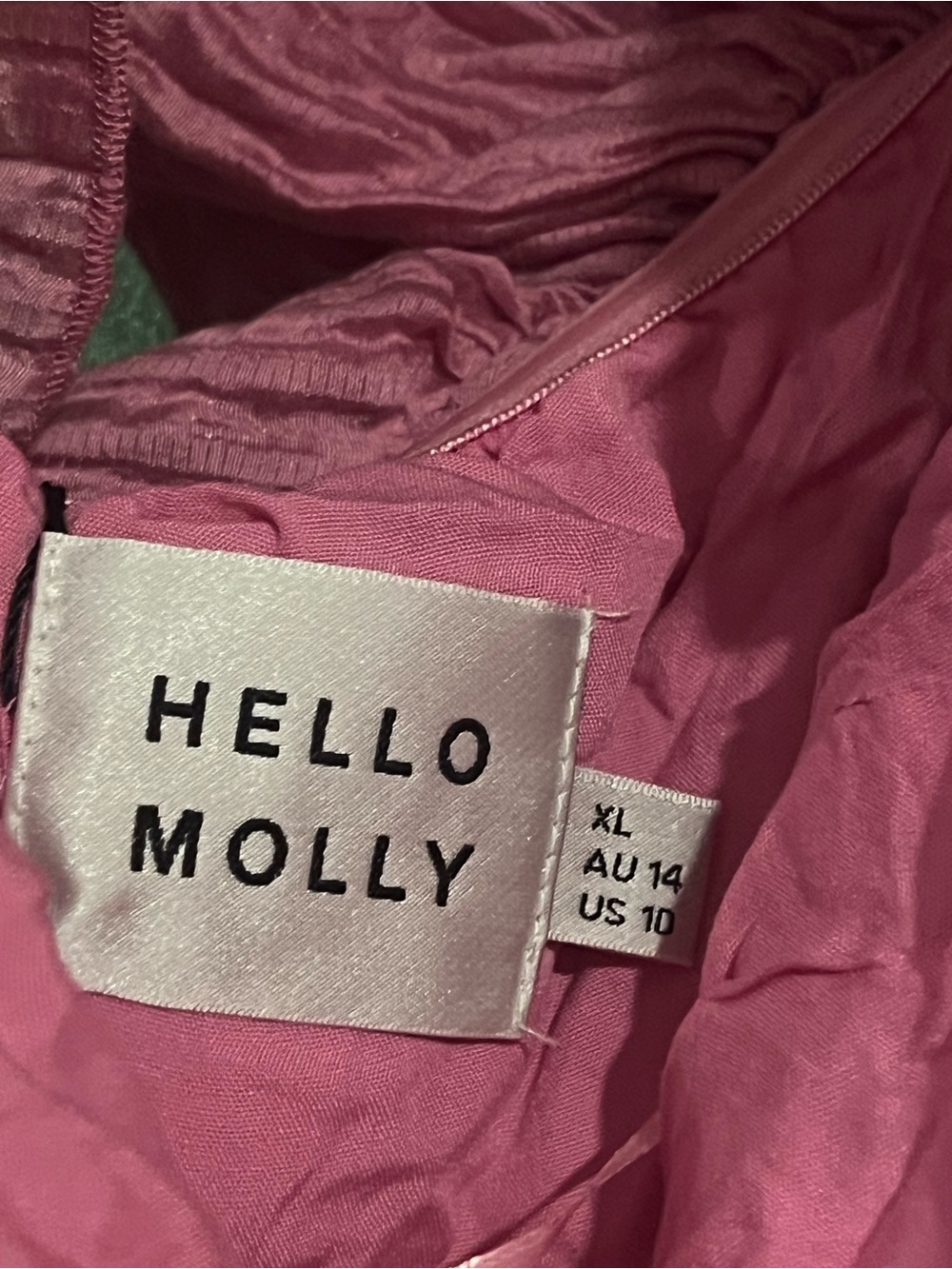 Hello Molly Pink Ruffle-Trim Maxi - Picture 4 of 4